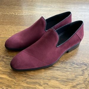 Dress shoes wine color ( burgundy ) / between rivers / multiple sizes brand new